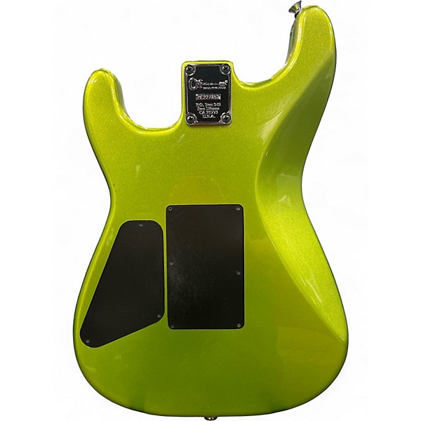 Used Charvel San Dimas Style 1 HH Lime Green Solid Body Electric Guitar