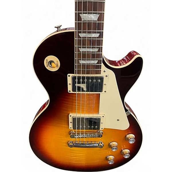 Used Gibson LES P[AUL 60,S STD BOURBON FLM BURST Solid Body Electric Guitar