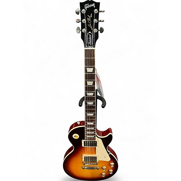 Used Gibson LES P[AUL 60,S STD BOURBON FLM BURST Solid Body Electric Guitar