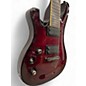 Used Schecter Guitar Research 007 ELITE LH Chrome Red Electric Guitar