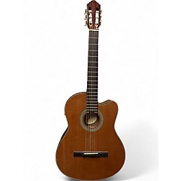Used Lucero LC200SCE Natural Classical Acoustic Electric Guitar