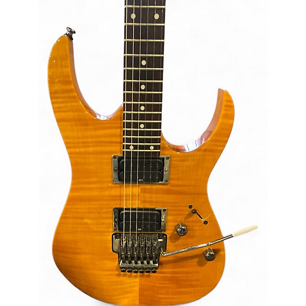 Used Ibanez RG320FM Natural Solid Body Electric Guitar