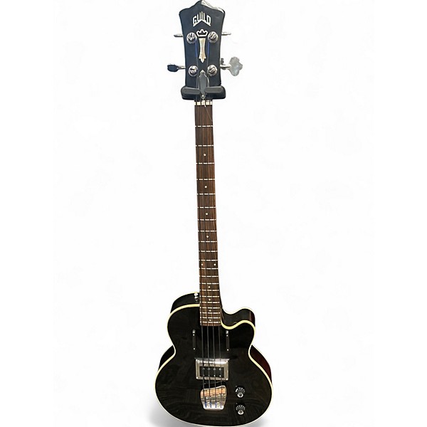 Used Guild M85 Black Electric Bass Guitar