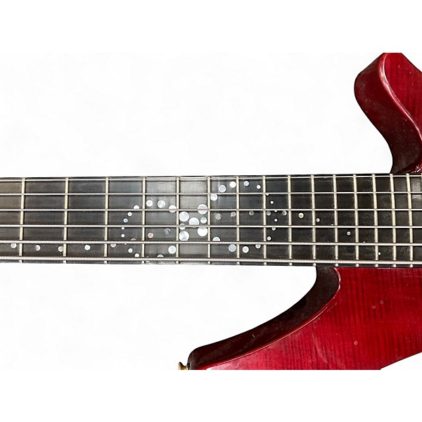 Used Yamaha RBX 6MY RUBY RED Electric Bass Guitar