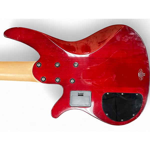 Used Yamaha RBX 6MY RUBY RED Electric Bass Guitar