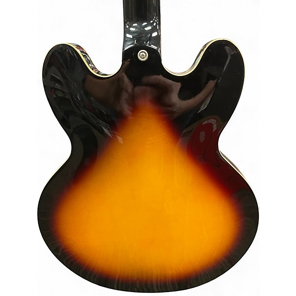 Used Epiphone Dot 2 Color Sunburst Hollow Body Electric Guitar