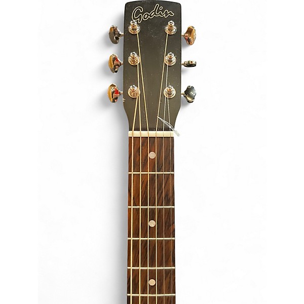Used Godin MAHOGANY PARLOR LTD BLACK BURST Acoustic Electric Guitar