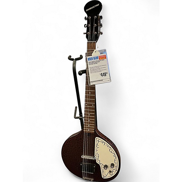 Used Danelectro SITAR Candy Apple Red Solid Body Electric Guitar,New Products : American Fashion Style Bags On Sale
