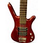 Used RockBass by Warwick CORVETTE Trans Red Electric Bass Guitar