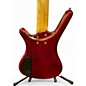 Used RockBass by Warwick CORVETTE Trans Red Electric Bass Guitar