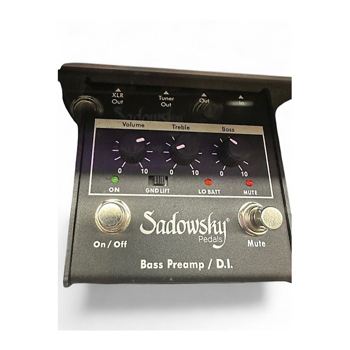 Amazon.com: Base Preamp/EQ Effect Pedal SAC PED SBP 2 V2