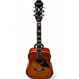Used Epiphone Hummingbird Artist Cherry Sunburst Acoustic Guitar