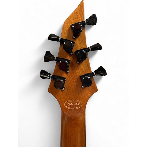 Used Balaguer CUSTOM SELECT DIABLO SILVER Solid Body Electric Guitar