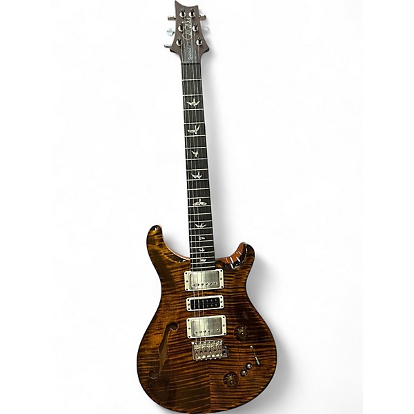 Used PRS Special Orange Tiger Hollow Body Electric Guitar,Specials : American Fashion Style Bags On Sale
