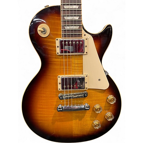 Used 2016 Gibson Les Paul Traditional Tobacco Burst Solid Body Electric Guitar