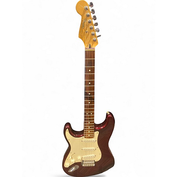 Used Fender Standard Stratocaster Red Solid Body Electric Guitar