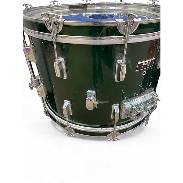 Used Pearl 5 Piece drum kit Green Drum Kit