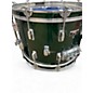 Used Pearl 5 Piece drum kit Green Drum Kit