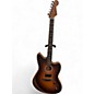 Used Fender ACOUSTASONIC JAZZMASTER SUNBURST Acoustic Electric Guitar