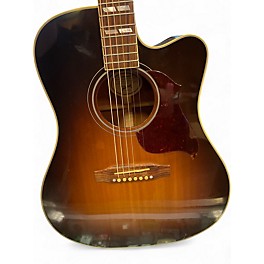 Used Gibson Hummingbird Pro 2 Color Sunburst Acoustic Electric Guitar