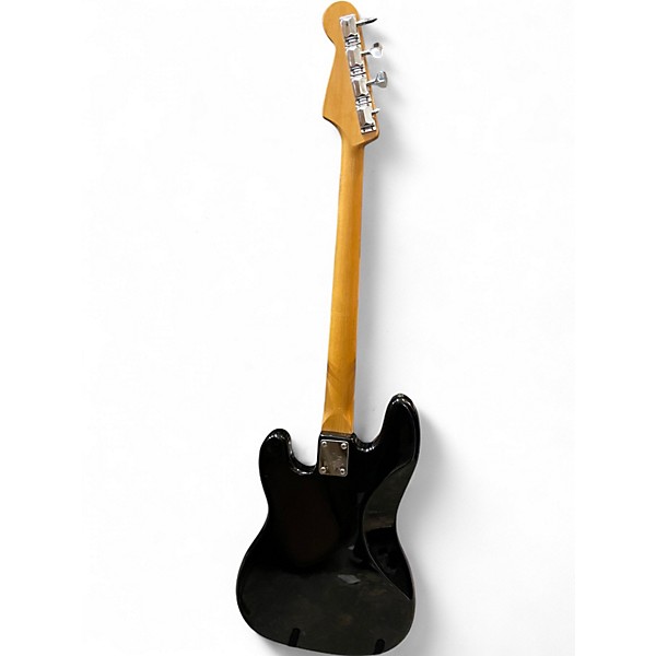 Used Univox PRESCISION STYLE Black Electric Bass Guitar