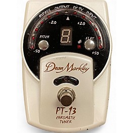 Used Dean Markley PT-13 CHROMATIC TUNER Tuner Pedal