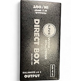 Used Live Wire Solutions direct box Pedal