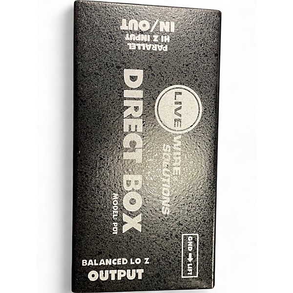 Used Live Wire Solutions direct box Pedal