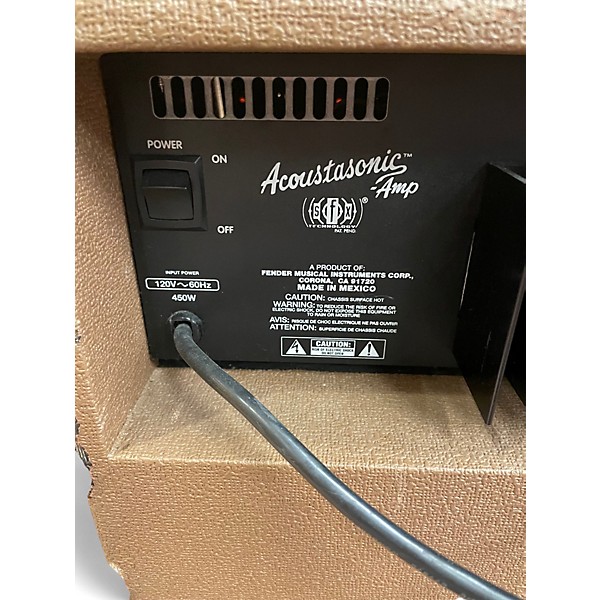 Used Fender ACOUSTASONIC PR 370 SFX  Acoustic Guitar Combo Amp