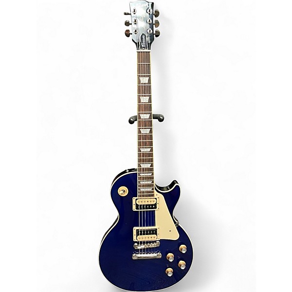 Used 2023 Gibson Les Paul Classic Chicago Blue Solid Body Electric Guitar,Specials : American Fashion Style Bags On Sale