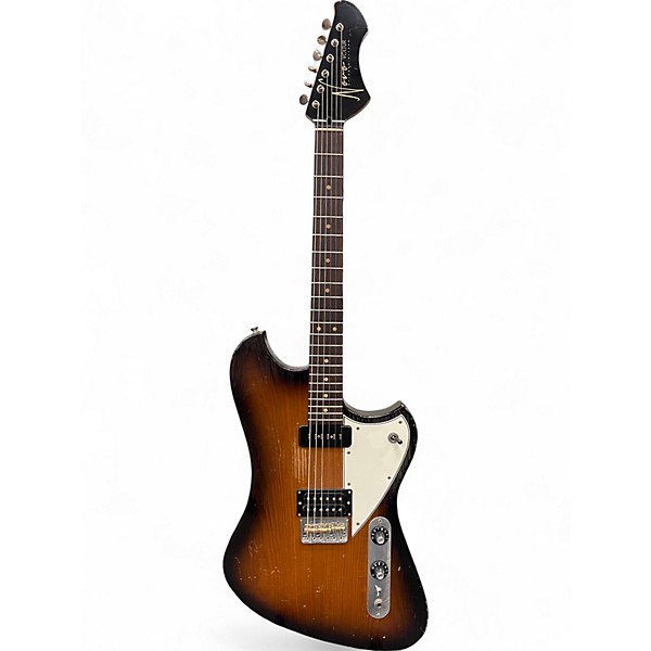 Used Novo Guitars Voltur Heavy Relic Tobacco Sunburst Solid Body Electric Guitar