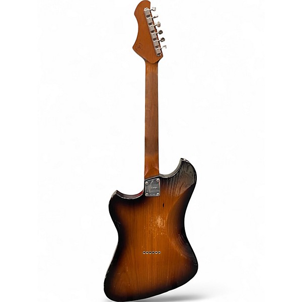 Used Novo Guitars Voltur Heavy Relic Tobacco Sunburst Solid Body Electric Guitar