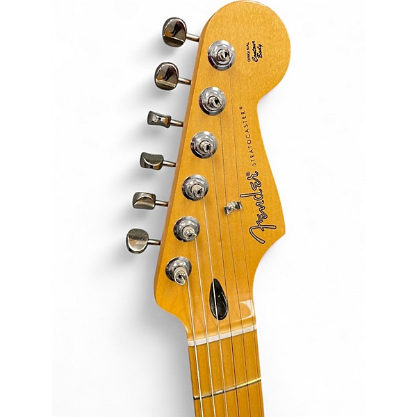 Used Fender Player II Stratocaster Maple Fingerboard Hialeah Yellow Solid Body Electric Guitar