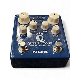 Used NUX Queen of Tone Dual Overdrive Effect Pedal