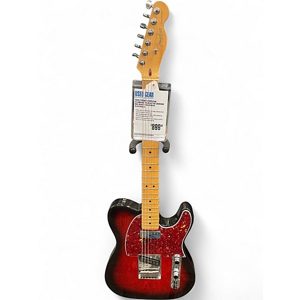 Used Fender American Standard Telecaster Crimson Red Burst Solid Body Electric Guitar,New Products : American Fashion Style Bags On Sale