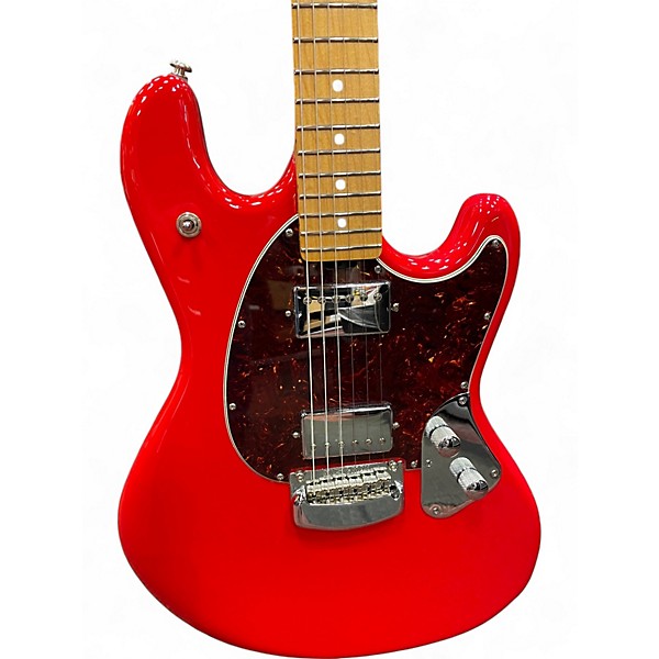 Used Ernie Ball Music Man STINGRAY HT Chili Red Solid Body Electric Guitar