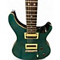 Used PRS SE CUSTOM TEAL FLAME Solid Body Electric Guitar