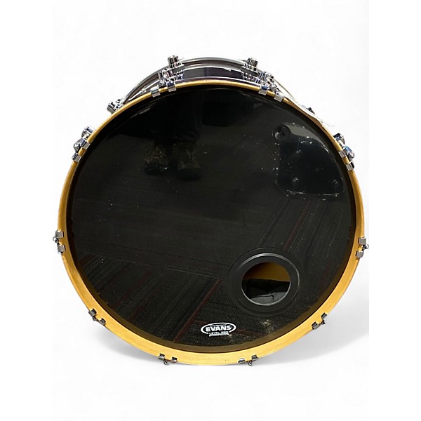 Used DW 3 Piece Performance Series EBONY STAINED LACQUER Drum Kit