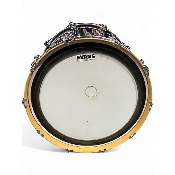 Used DW 3 Piece Performance Series EBONY STAINED LACQUER Drum Kit