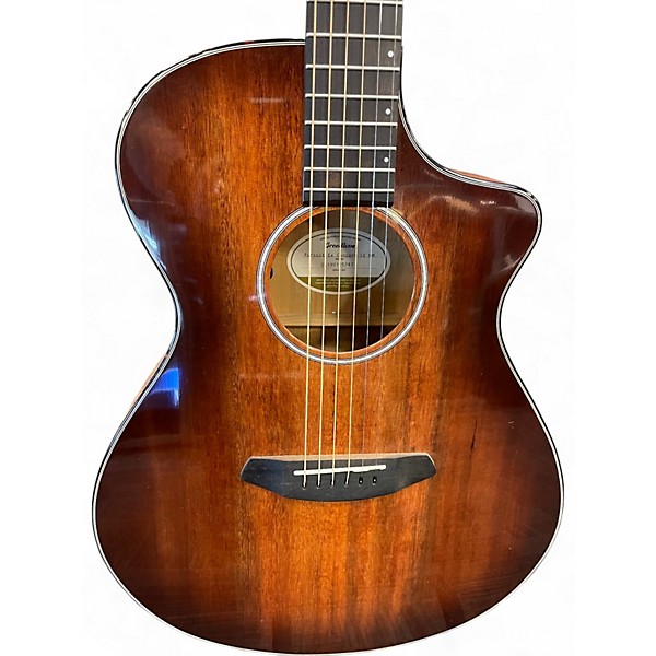 Used Breedlove PURSUIT EX CONCERT CE Amber Acoustic Electric Guitar