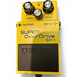 Used BOSS SD1 Super Overdrive Effect Pedal