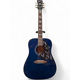 Used Gibson BLUEBIRD MIRANDA LAMBERT Trans Blue Acoustic Electric Guitar
