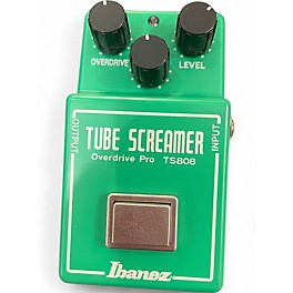 Used Ibanez TS808 Reissue Tube Screamer Distortion Effect Pedal