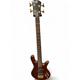 Used Spector NS2A Brown Electric Bass Guitar