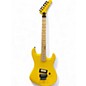 Used Kramer Baretta Bumblebee yellow Solid Body Electric Guitar thumbnail