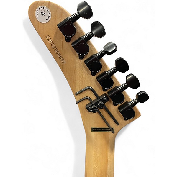 Used Kramer Baretta Bumblebee yellow Solid Body Electric Guitar