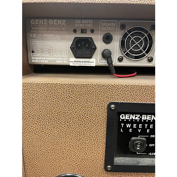 Used Genz Benz Shenandoah Acoustic 100 Acoustic Guitar Combo Amp