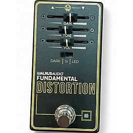 Used Walrus Audio FUNDAMENTAL DISTORTION Effect Pedal