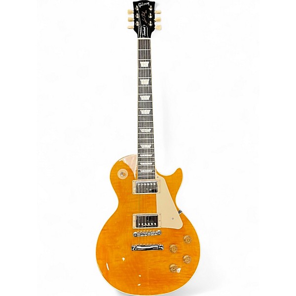 Used Gibson Les Paul Standard '50s Figured Natural Solid Body Electric Guitar