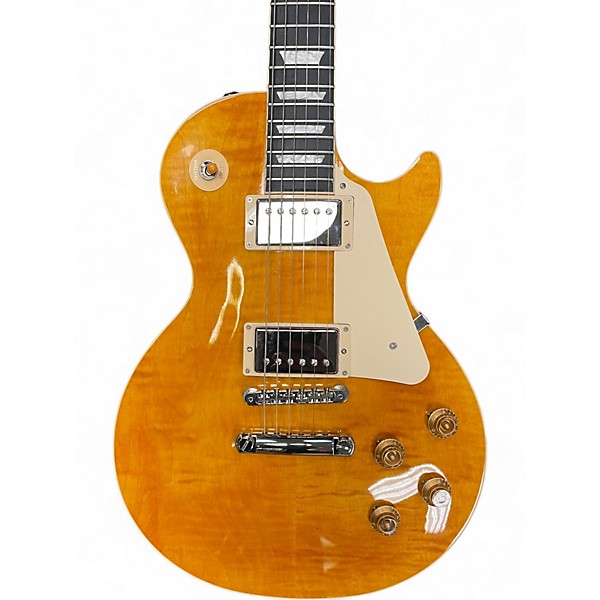 Used Gibson Les Paul Standard '50s Figured Natural Solid Body Electric Guitar